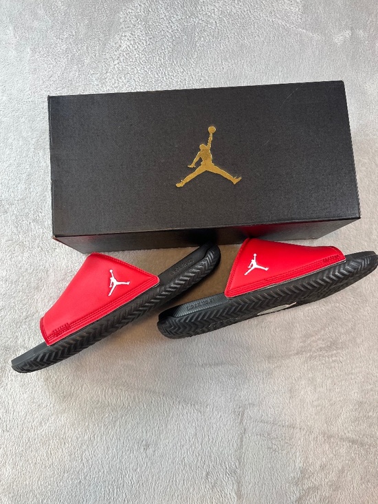 Jordan Jumpman Play Slide University Red/Black-White sz 13 NIB Flip Flops Sandal main image 10